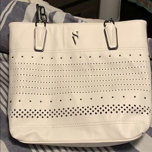 Simple Vera White tote bag